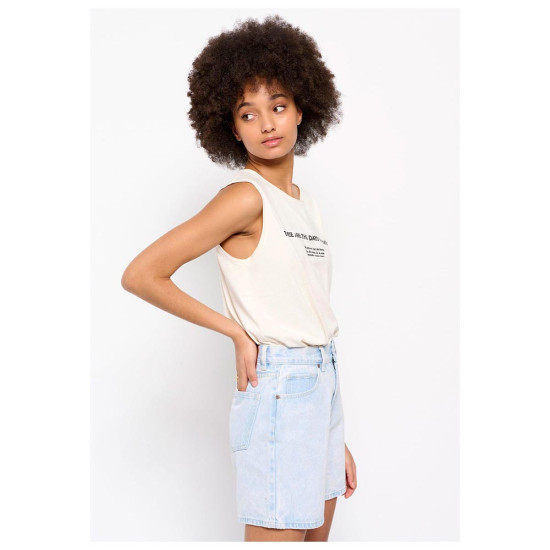 Funky Buddha Γυναικείο σορτς denim